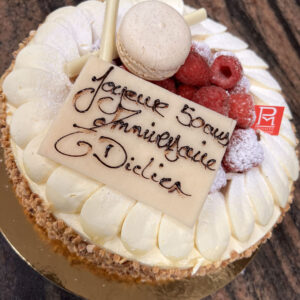 Gâteau fourré vanille