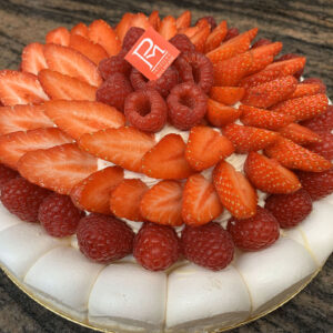 Pavlova fraise & framboise