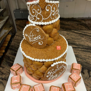 pièce montée sur mesure pour bapteme